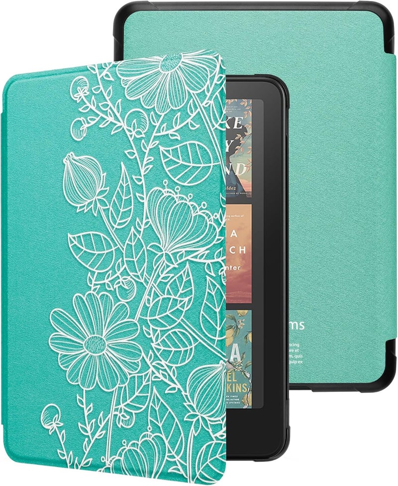 WALNEW Case for 7-inch Kindle Paperwhite 12th Gen 2024 and Colorsoft Signature Edition, Premium PU Leather Protective Cover for Kindle Paperwhite, Auto Wake/Sleep - Image 1